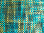 Blue/Green Boucle Fabric