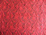 Red Lace Fabric