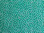 White Polka Rayon Fabric