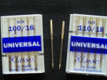 Sewing Machine Needles 100/16 and 110/14