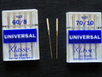 Sewing Machine Needles 60/8 and 70/10
