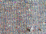 Multi-Color Purple Tweed Fabric