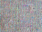 Red Multi-Color Tweed Fabric