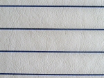 Navy Striped Vinyl Fabric