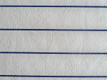 Navy Striped Vinyl Fabric