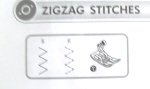 All Purpose Presser Foot ZigZag Stitches