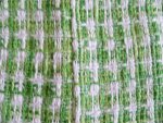 Green/White Boucle Fabric