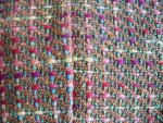 Multi-Colored Boucle Fabric