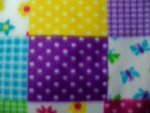 Multi-Color Polka Dot Fleece Fabric