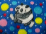 Panda Design Fleece Fabric