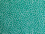 White Polka Rayon Fabric