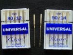Sewing Machine Needles 80/12 and 90/14