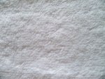 White Terrycloth Fabric