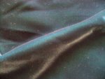 Dark Teal Velvet Fabric